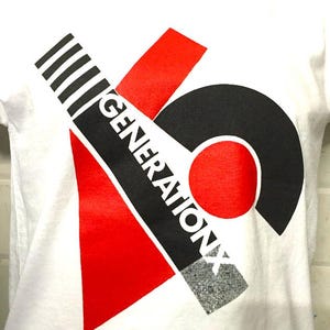 Generation X music short or long sleeve t shirt
