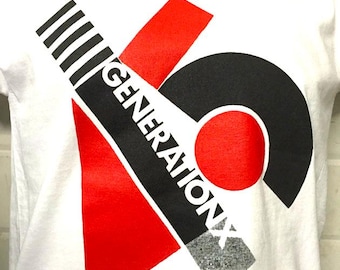 Generation X - music short sleeve t shirt