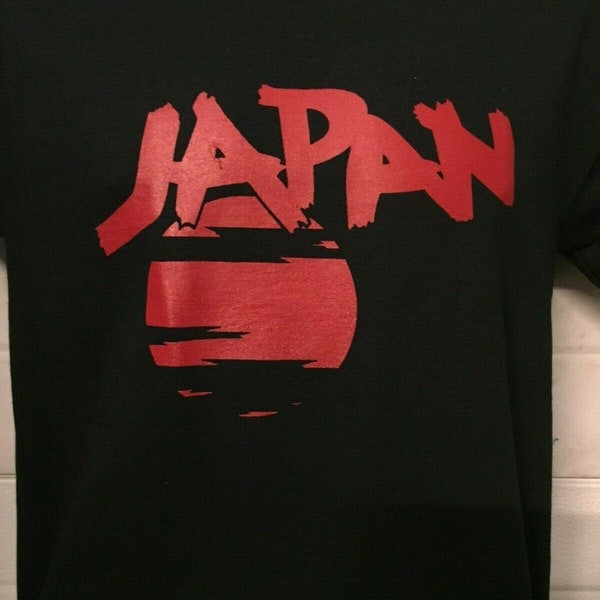 Japan logo music band t shirt