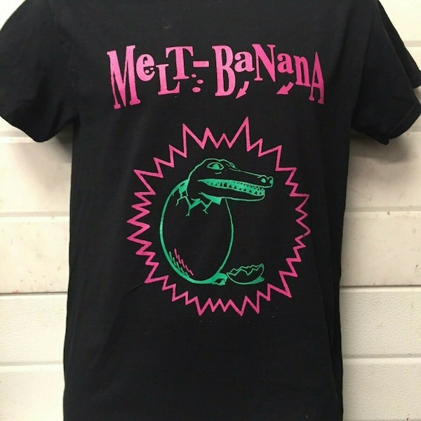 Melt Banana Japanese noise rock band music t shirt
