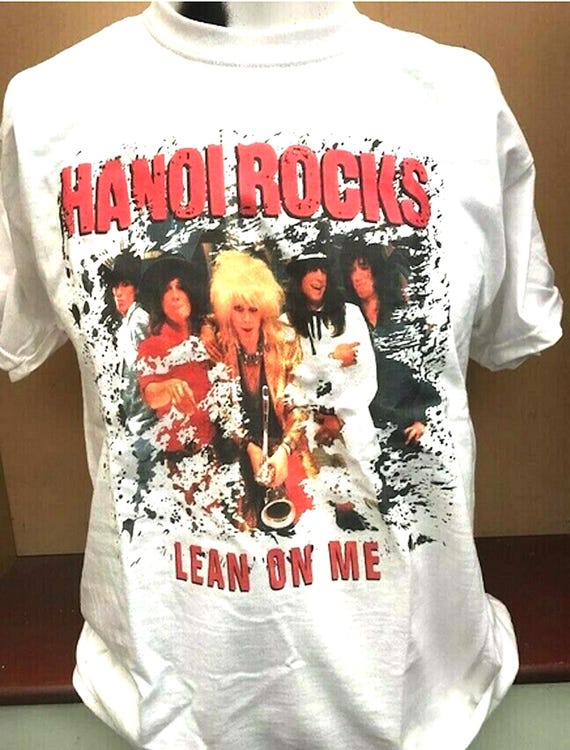 Hanoi Rocks - Lean on Me - T Shirt - Etsy
