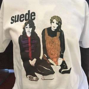 Suede Metal Micky Music Short or Long Sleeve T Shirt Brit Pop 