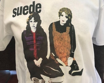 Suede Band Shirt - Etsy