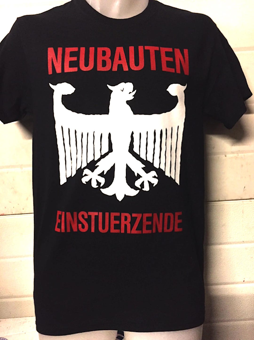 Einstürzende Neubauten 勝新太郎 バンドTシャツ Einstürzende Neubauten 勝新太郎 バンドTシャツ