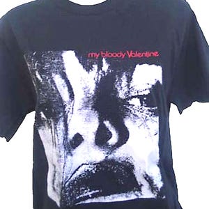 My Bloody Valentine face music short or long sleeve t shirt