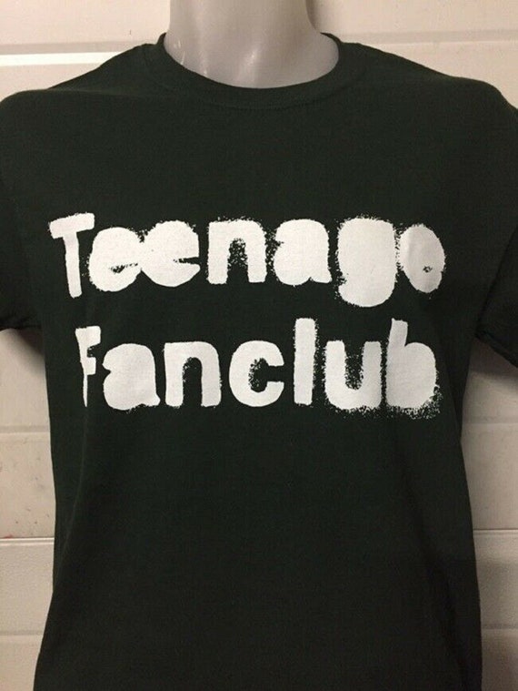 Teenage Fanclub Logo Dark Green Music T 