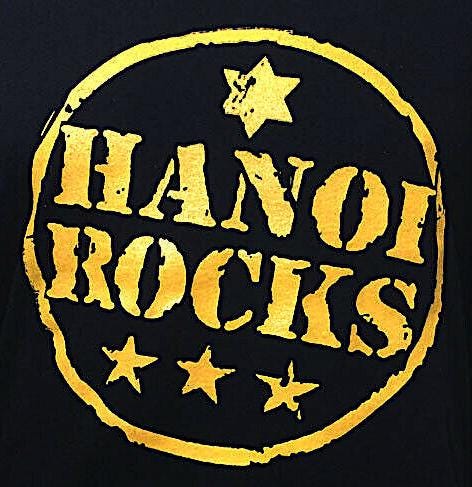 Hanoi Rocks - Logo - Short or Long Sleeve T Shirt Band Music - Etsy