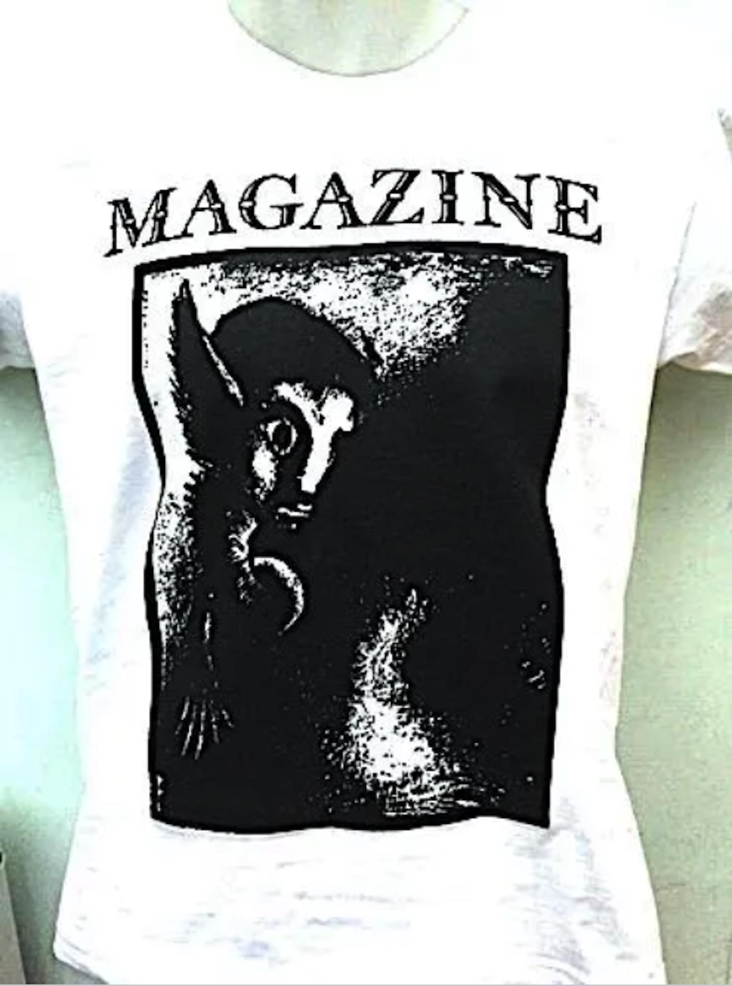 Magazine Band Rock Punk Music Short or Long Sleeve T Shirt