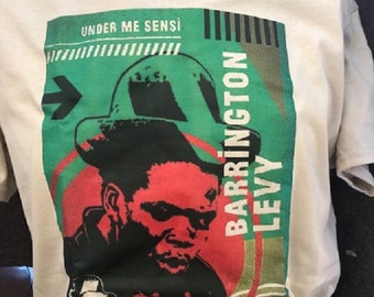 Barrington Levy reggae dub t shirt zion train