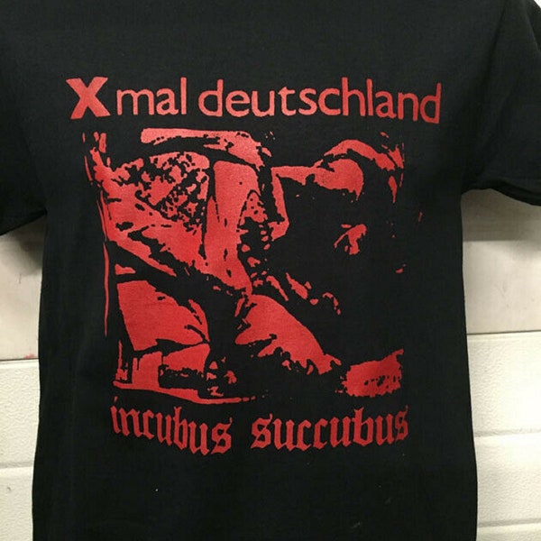 Xmal Deutschland incubus succubus music t shirt