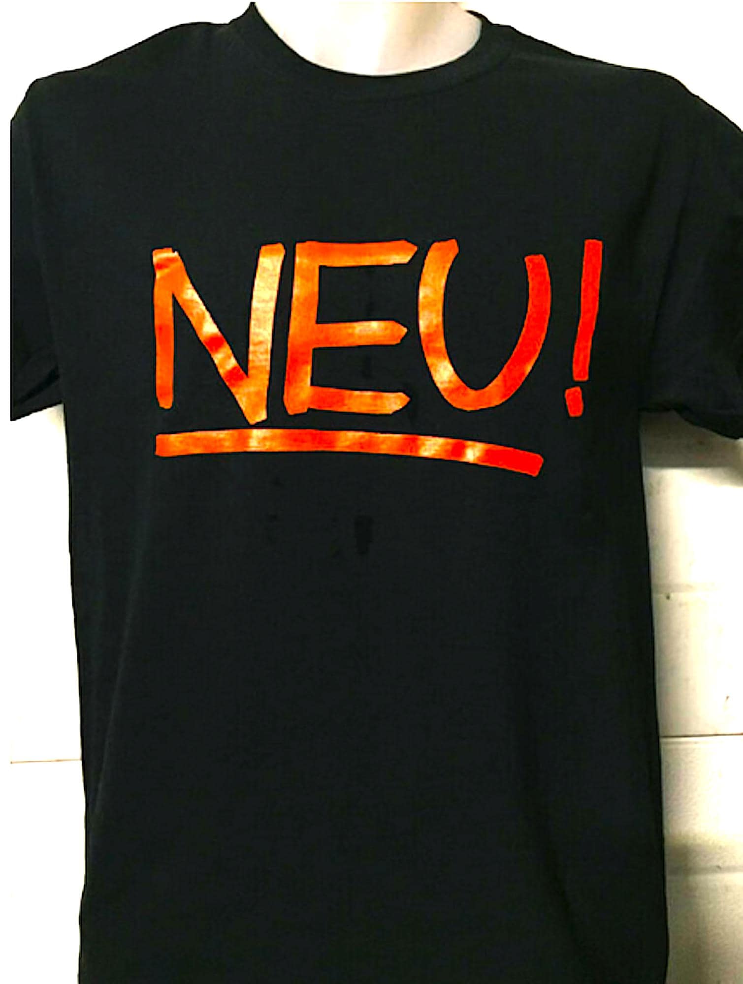 rather NEU! Electronic Krautrock Music T Shirt Blacks Black S rather NEU! Electronic Krautrock Music T Shirt Blacks Black S