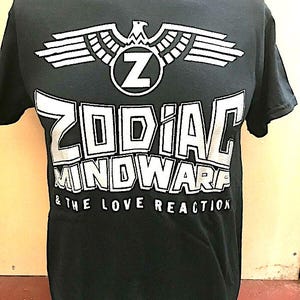 Zodiac Mindwarp & the LoveReaction Tシャツ Zodiac Mindwarp - Etsy
