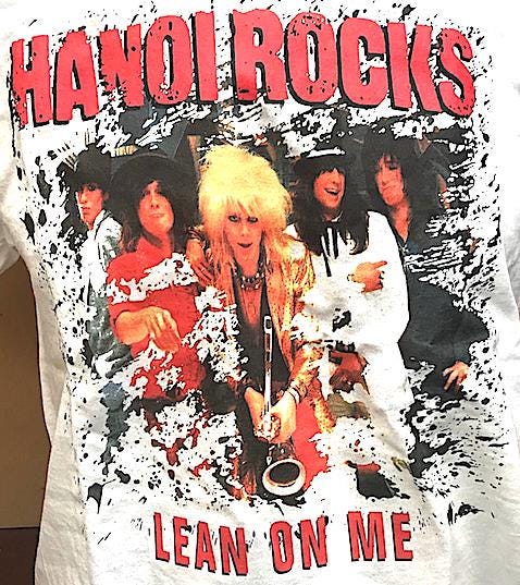Hanoi Rocks - Lean on Me - T Shirt - Etsy
