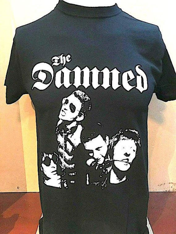 The Damned - 1976 - Band Music T Shirt - Etsy
