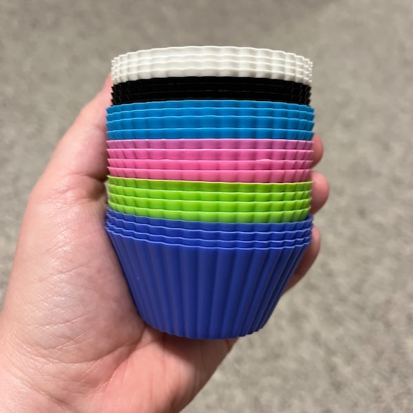 Silicone Reusable Color Wax/Tart Melt Liners