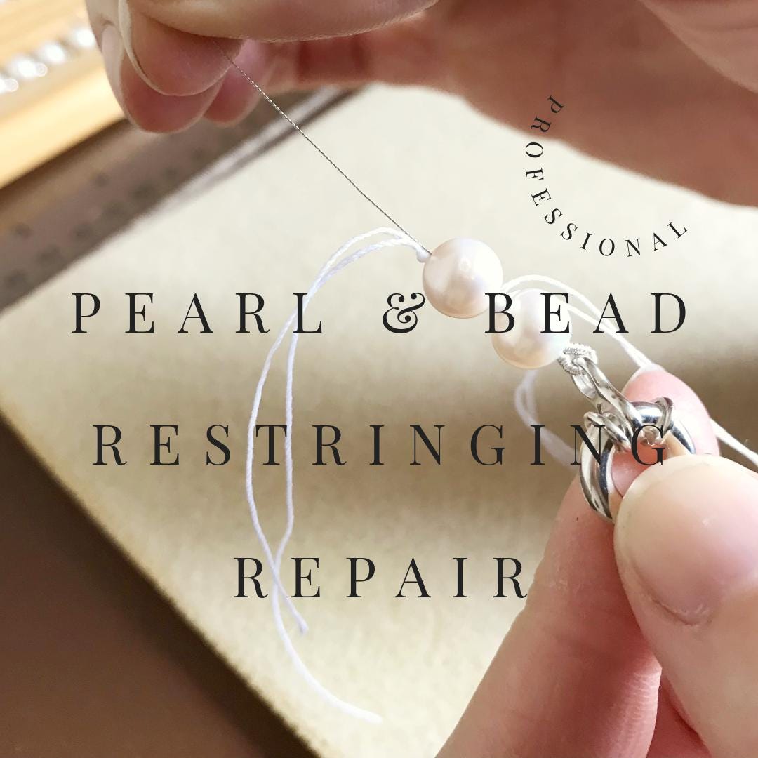 Jewellery Pearl Restringing Service Pearly Lustre Pearl