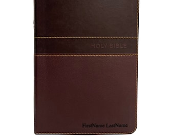 NKJV Holy Bible , Engraved Bible Cover , New King James Version , Engraved gift Bible , Communion Bible , Baptism Bible , Christian Gift