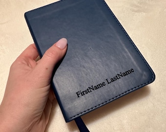 Personalized KJV New Testament Bible, Compact Engraved Gift