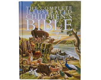 Illustrated Children&#39;s Bible,Gift for baptisms christenings birthdays, teaching bible, picture bible,