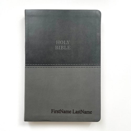 KJV Custom Engraved Bible Personalized Cover Engraving on Etsy