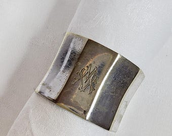 フランスアンティーク 銀 ナプキンホルダー ナプキンリング イニシャル 刻印 現在、この商品の在庫はありません - Etsy