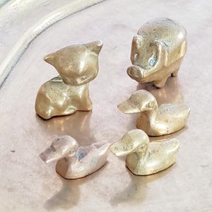 2 setzkasten figuren messing