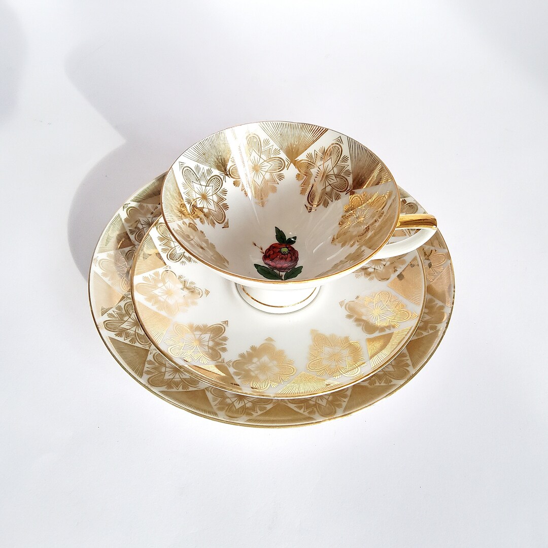 Collectible Table Setting, 50s, Vintage Coffee Table Setting, 3piece