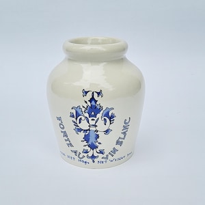 Mustard pot 花柄のマスタードポット　ディジョン　DIJON Dijon mustard pot - Etsy 日本