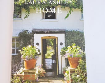 Laura Ashley Home Decor 1997, Vintage Catalog UK, English, Design Catalog Grand Millennial Style, Inspiration Cottage Core Aesthetics