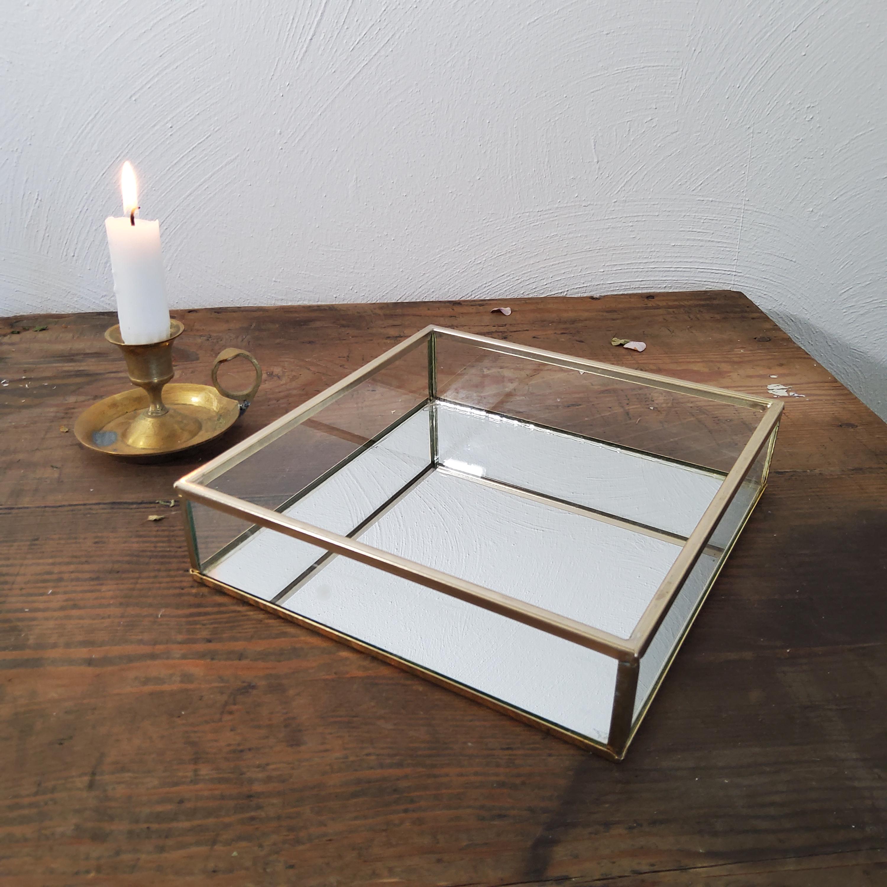 Glas tablett