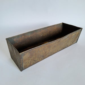 Ancient baking pan, cake pan, black metal, loaf pan, vintage form for king cake, brocante decoration kitchen, bread pan