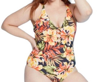 Women's Plus Size One Piece swimsuit