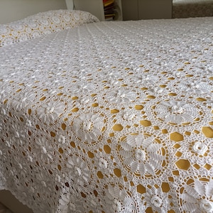 crochet blanket handwork
