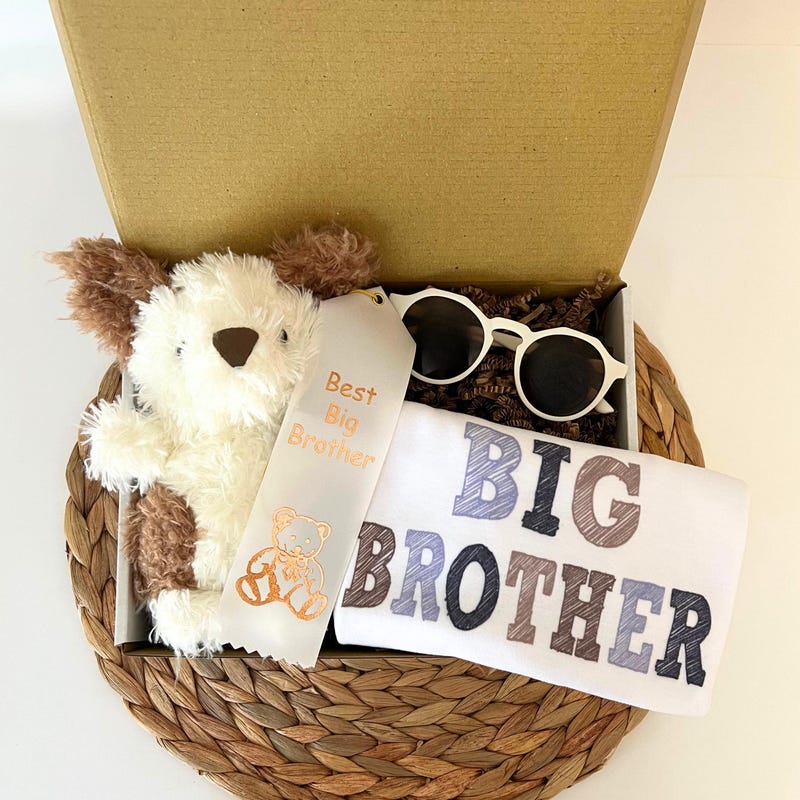 Bits & Bows Big Brother Gift Tote main image 0