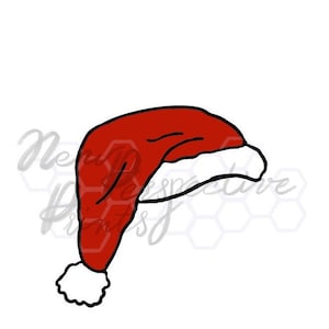 Santa Hat | Digital Download | .svg .png .jpg .eps