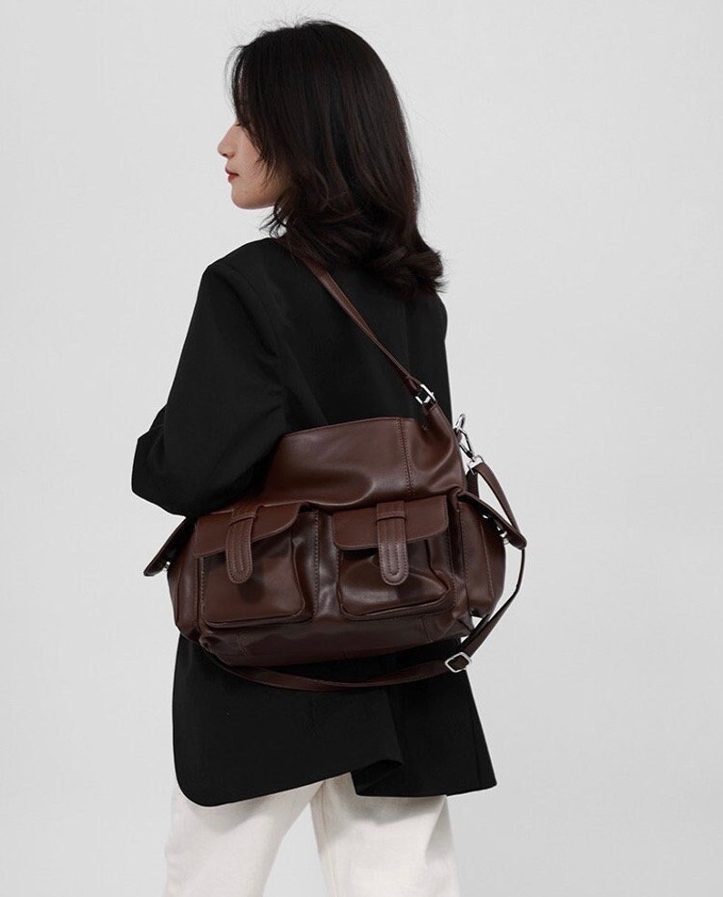 bag for women, bag for her, functional leather bag