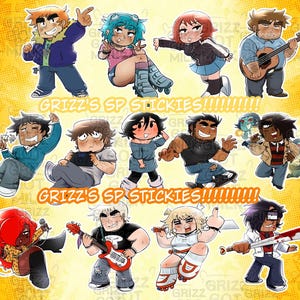 Scott Pilgrim Stickers (PRE-ORDERS)