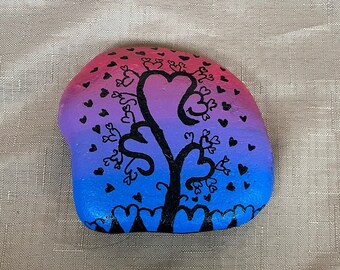 Heart Tree Silhouette