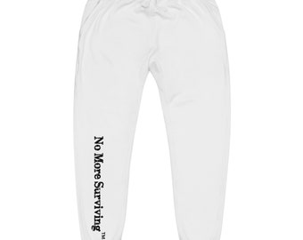 Unisex No More Surviving Definition fleece joggers