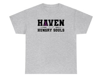 Unisex Morris Brown College Haven For All Hungry Souls Heavy Cotton Tee