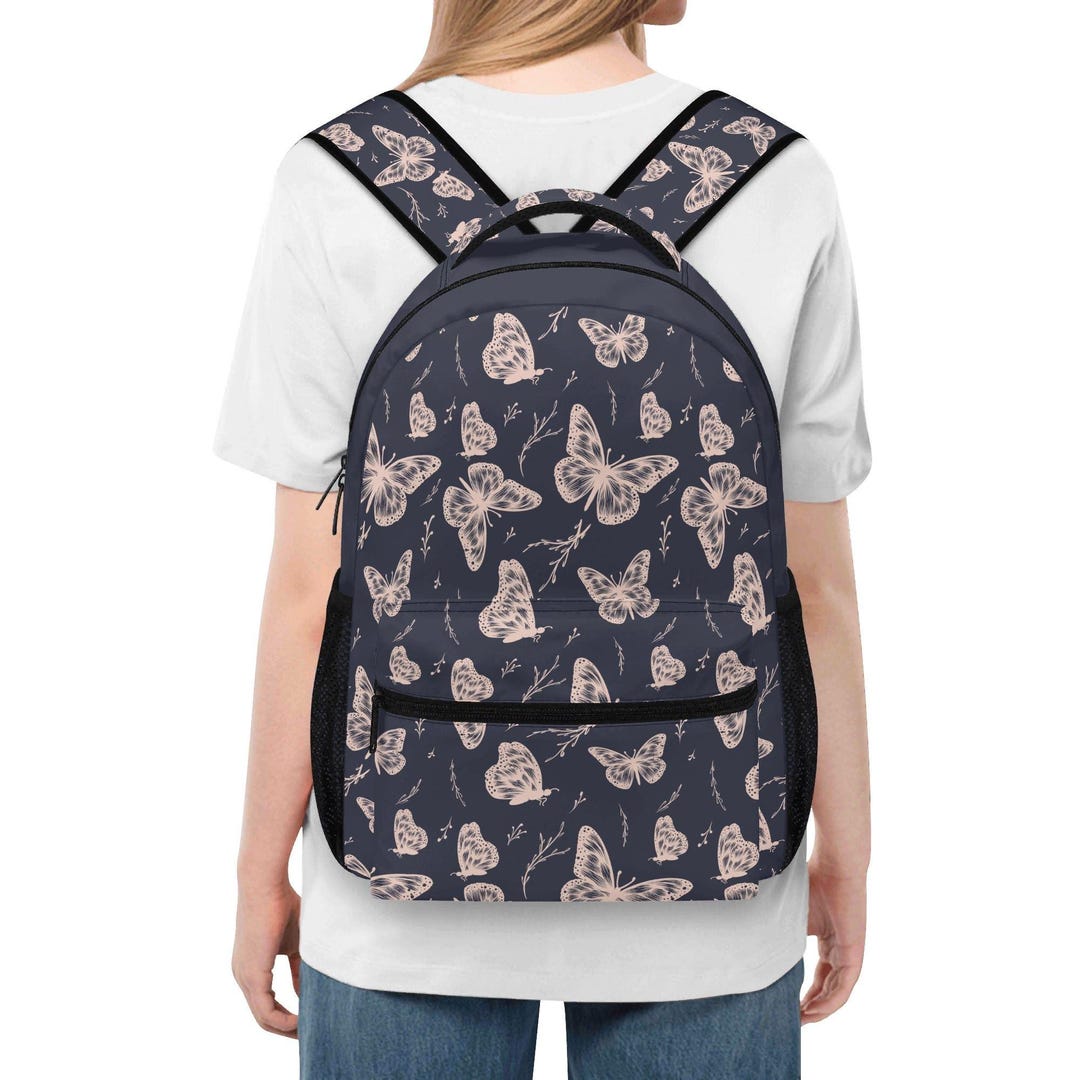 Whimsical Butterfly Backpack for Teens - Cute Playful Design Perfect ...