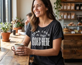 Custom Women's Next Level Triblend Dolman Tee | Soft Tri-Blend Personalized Shirt