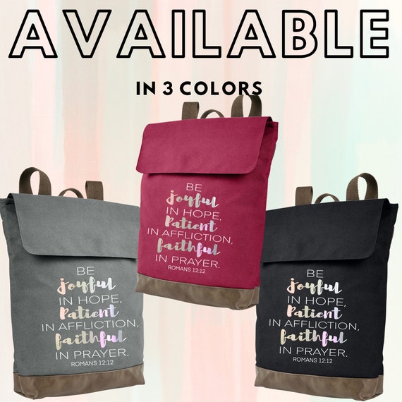 Joyful Patient Faithful {Pouch} Joyful Patient Faithful {Pouch}