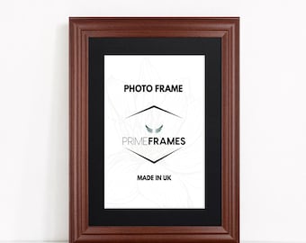 Picture Frame Black Gold Photo Frame with Mount A1 A3 A4 A5 Poster Frames Landscape Portrait Wall Hanging Home Décor Wedding Gifts