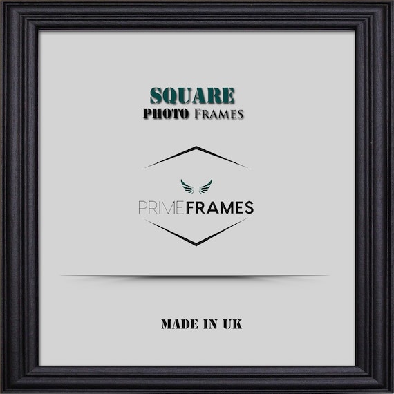 Gold & Black 12x12 for 8x8 Photo Frame Vintage Style Square Frames