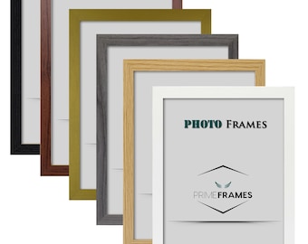 Handmade Wooden Style Photo Picture Frame Poster Frame: A1 A2 A3 A4, Various Colours