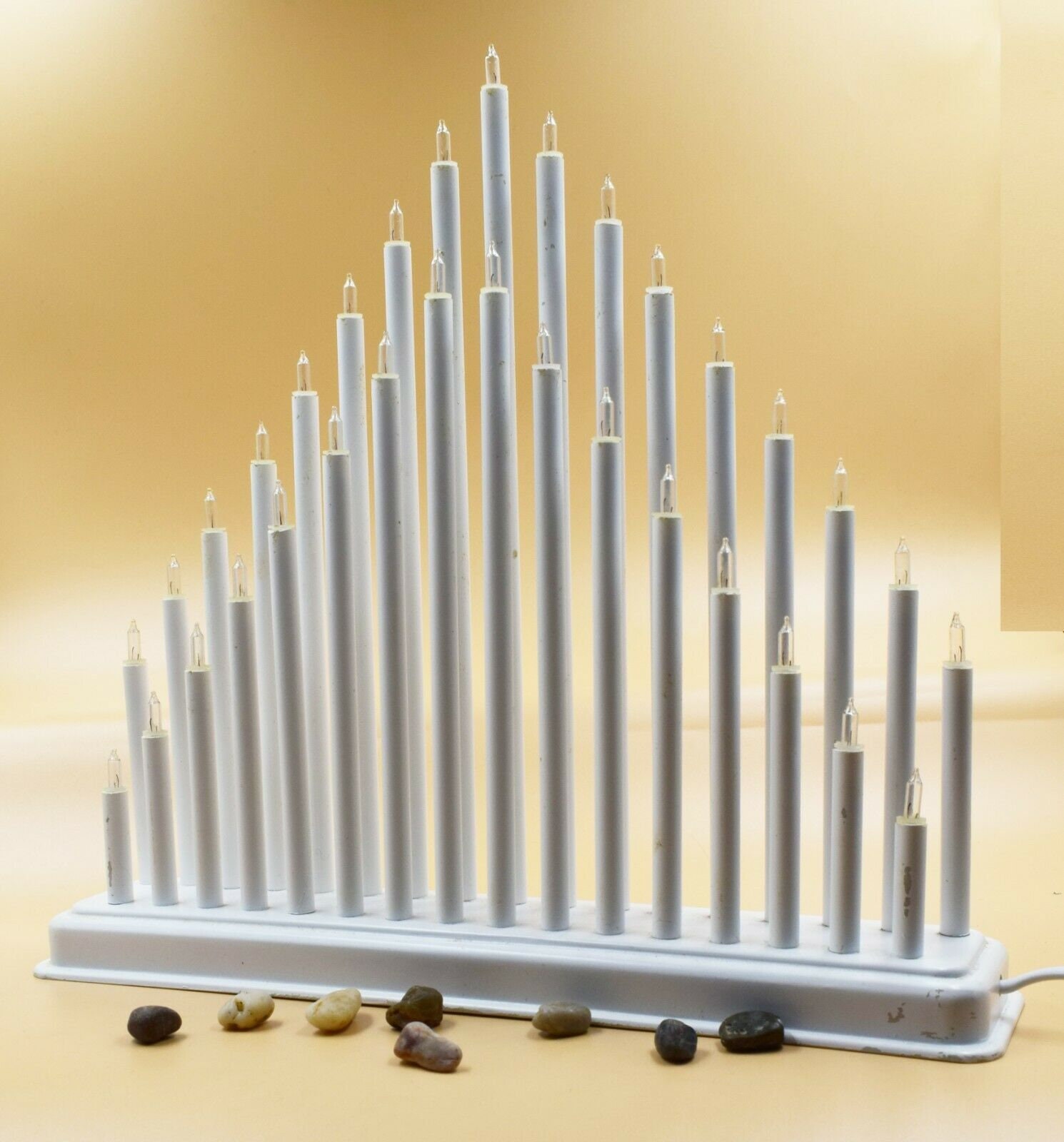 33 Light Christmas Candle Bridge Arch Window Table Decoration Etsy UK