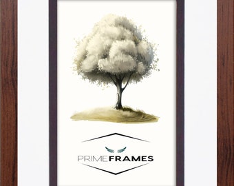 Handmade Dark Oak Photo Picture Poster Certificate  Frame: Double Mount, Perspex Front