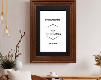 A1 A2 A3 Photo Frame with Black Mount Picture Frame Poster Frames Landscape Portrait Wall Art Christmas Gifts Frame for Gifts & Decoration