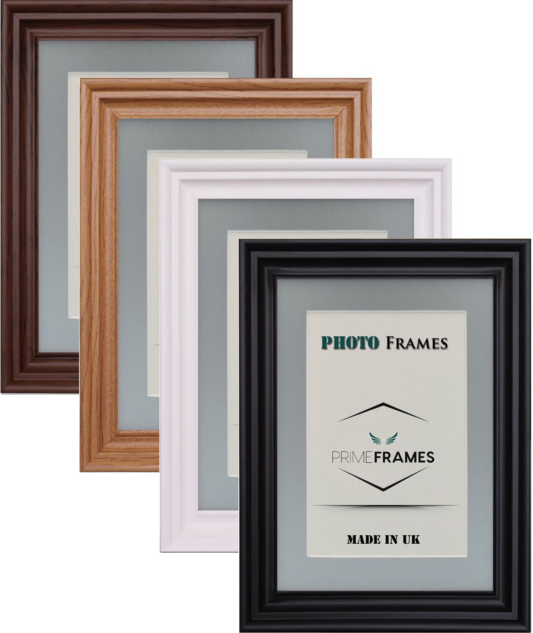 Handmade Wide Photo Frames Wooden Effect Picture Frames Wall Décor